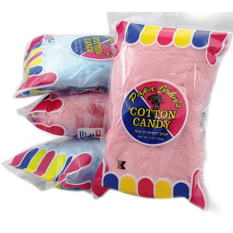 Fruidles Cotton Candy Blue and Pink Party Flavors Supplies Birthday