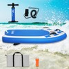 Freein Body Board Inflatable, Surfboards BodyBoards for Beach River, Foldable
