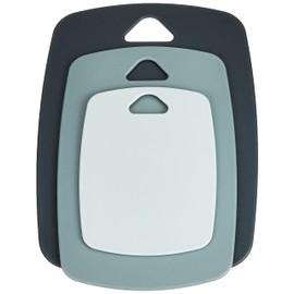 Lacor 60500 Set of 3 Double-Sided Chopping Boards Polypropylene BPA Free Plastic