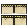 Wrapables A69830 10 Finger Emotion Bookmark Flag Tab Sticky Notes,