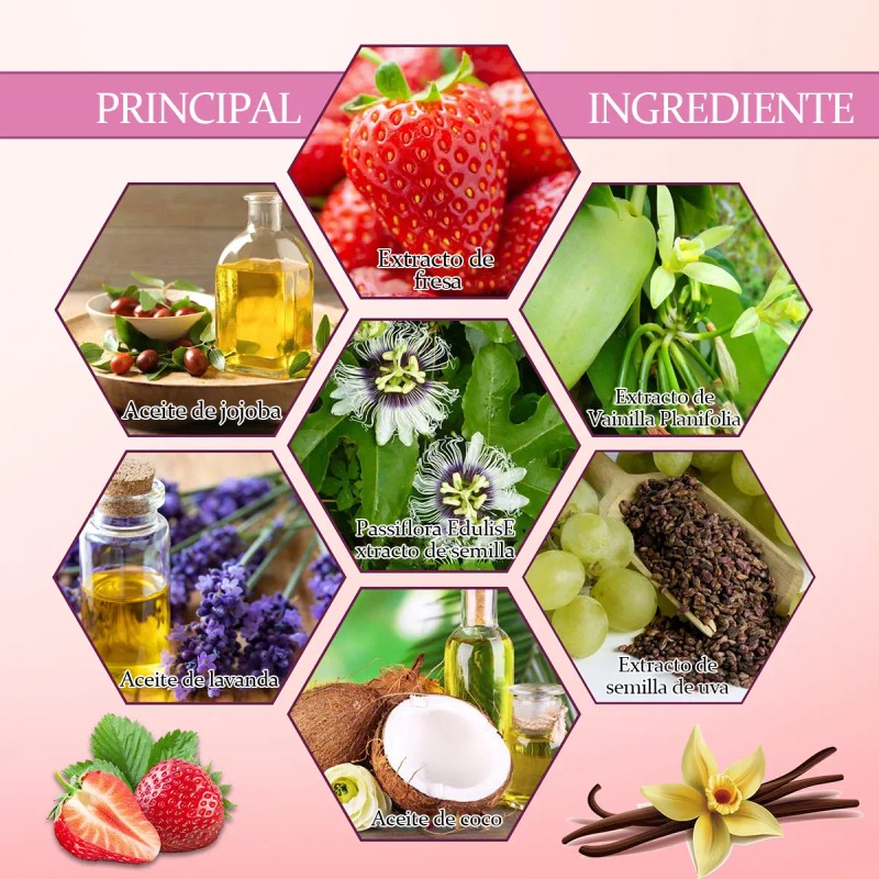 Aceite Para Después Del Afeitado Aroma A Fresa Y Vainilla