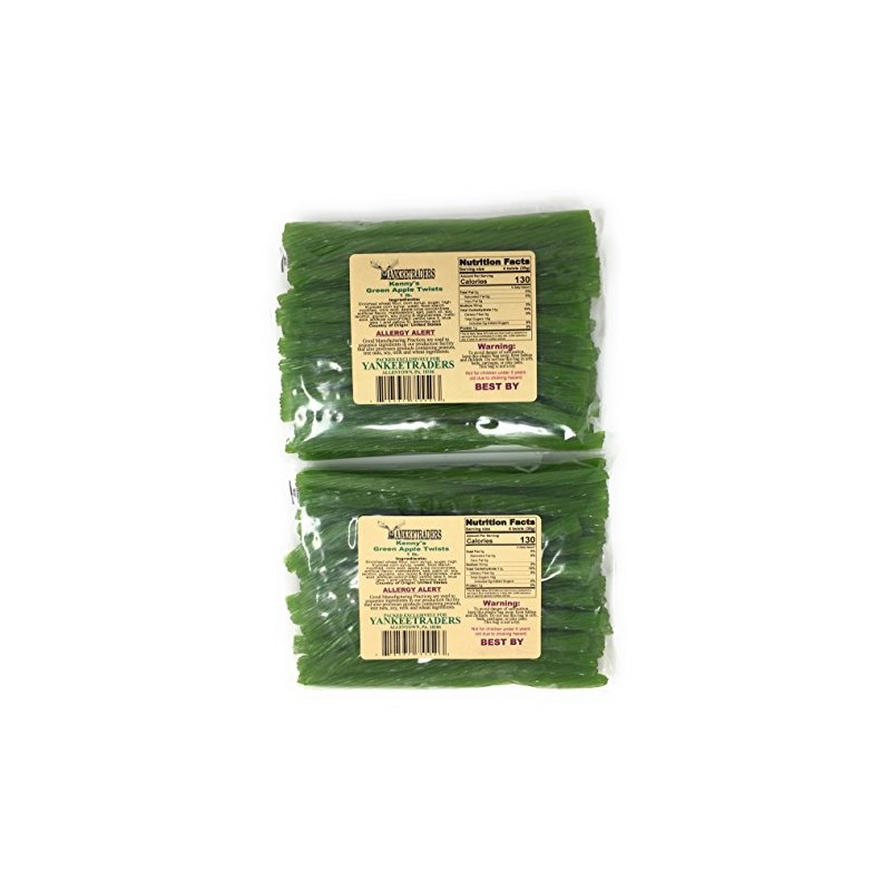 Green Apple Licorice Twists - 2 LBS