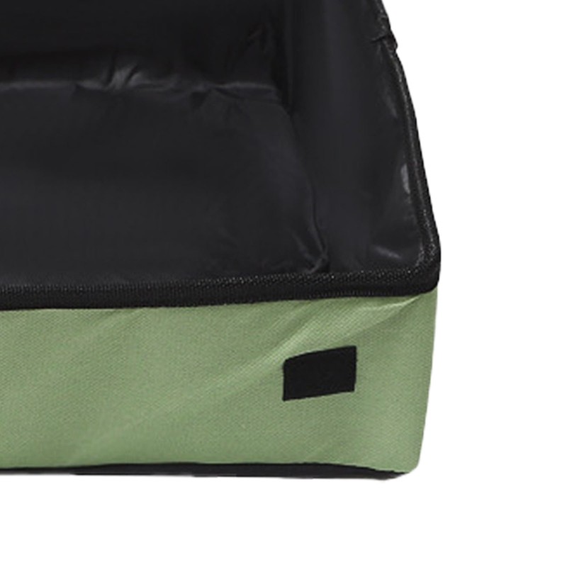 Folding Cat Litter Box Waterproof Portable Oxford Cloth Foldable Cat