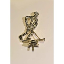 4" Gold Plastic Hockey Figure for Trophies #HS1