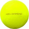 KASCO Kira Diamond Golf Balls, Yellow, Pack of 3