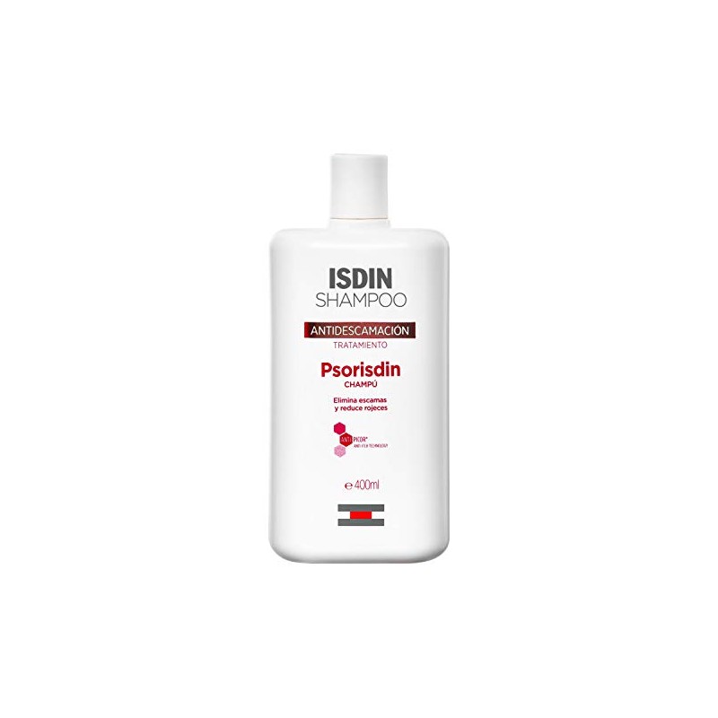 ISDIN Psorisdin Anti-Dandruff Shampoo 400 ml Removes Dandruff (Psoriasis) and