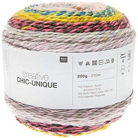 Rico Creative Chic Unique Chunky 006 Multicolour 200g