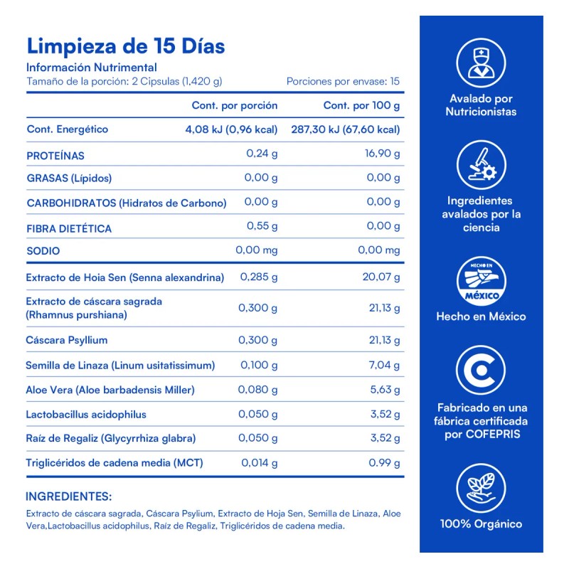 Zesty Limpieza De 15 Das Bienestar Digestivo Probiticos Sin Sabor