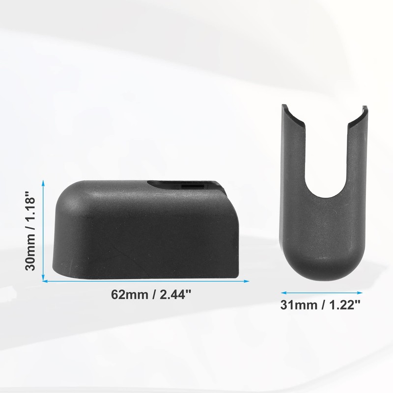 X AUTOHAUX Rear Windscreen Wiper Arm Cover Cap for Kia