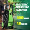 Pressure Cleaner, 5000 PSI 4.0 GPM Heavy Duty Power Cleaner