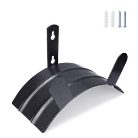 Deluxe Wall Mount Garden Hose Hanger Duty Metal Hose Holder Easily Holds 125 3/4’’ Hose