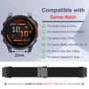 MiKoyi Nylon Bands Band for Garmin Fenix E 47mm/Fenix 8