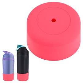 Gosknor Silicone Boot for Owala, Premium Silicone Bottle Boot Cup Bottom Protector Anti-Slip Bottom Protective Cover Compatible with Owala 14oz and 16oz Children's Water Bottle(Pink)