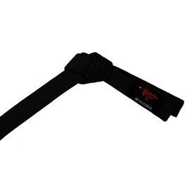 DEPICE Karate/Judo Belt, Unisex, Gürtel Karategürtel Judogürtel, black, 240 cm