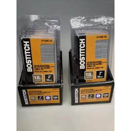 Unknown BOSTITCH 18 Gauge Brad Nails, 2-Inch, Coated, 1000 per Box (BT1350B-1M) 10 Units