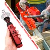 Electric Chainsaw Sharpener Set, Red Chainsaw Sharpening Tool Set, Handheld