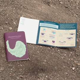 The Unemployed Philosophers Guild Paleontology: A Field Notebook - Passport-Sized Mini Dinosaur Journal