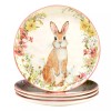 Certified International Easter Garden 16 pc Dinnerware Set, Service for