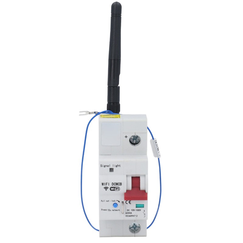 Smart WiFi Circuit Breaker Voice Speaker Mobile Remote Control 1P