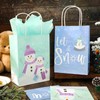 JarThenaAMCS 24Pcs Christmas Paper Gift Bags with 30 Sheet Tissue