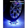 VOLISUN Solar Driveway Dock Deck Markers Marine Lights 12 Pack,9