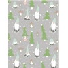 REVEL & Co Gnomes Christmas Giftwrap Paper - Six Flat