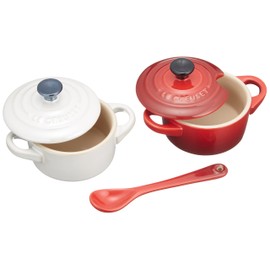 Le Creuset Petite Cocotte Set CR & WL- Bridal Box
