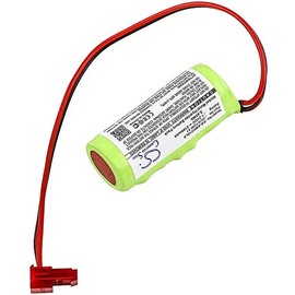 Battery for Lithonia ELB1210N ELB1P201N ELB1P2901N LQMSW3R12277ELW 009S00-MZ BCN1100WP CUSTOM-33 CUSTOM-51 ELB-1210N ELB-1P201N ELB-1P201N2 ELB-1P201NB ELB-1P21P2N ELB-1P2901N G093