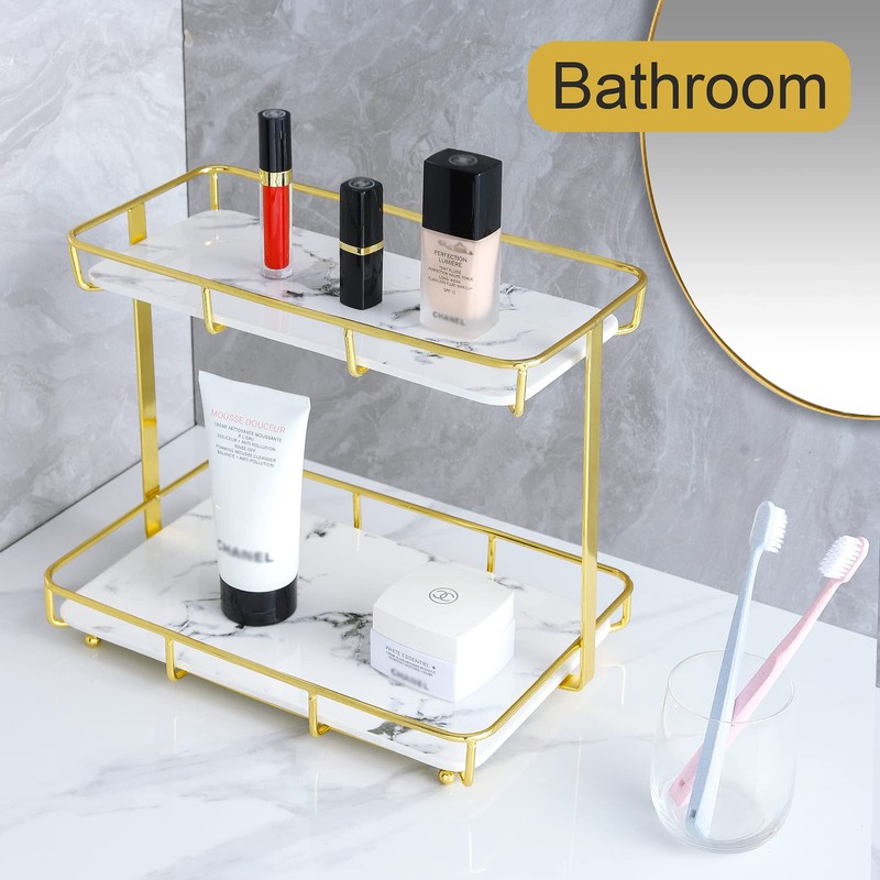 Bathroom Organizer Countertop Perfume Organizer Makeup Organizer Cosmetics Storage Display