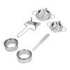 10PCS Stainless Steel Dumpling Maker Dumpling Mold Set and Cutter