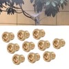 10PCS Misting Nozzle Brass Multiple Holes Anti Corrosion Fine Misting
