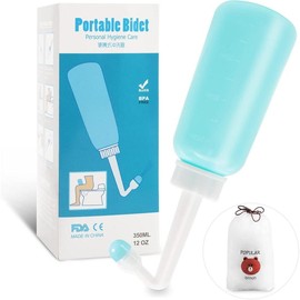 Peri Bottle for Postpartum Care 12 OZ Bottles Essentials Portable Bidel Perineal Wemen - Size: Blue
