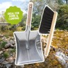 Heaven in Earth Plastic Free Dustpan & Brush Bundle