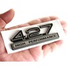 1pc 427 Liter 7.0 Engine High Performance Badge 3D Decals
