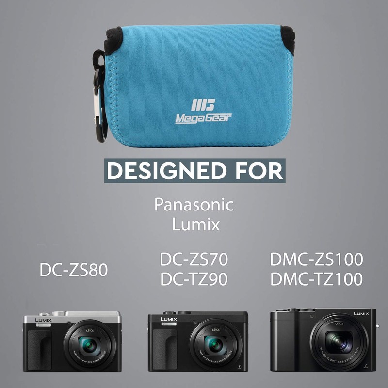 MegaGear MG717 Ultra Light Neoprene Camera Case compatible with Panasonic