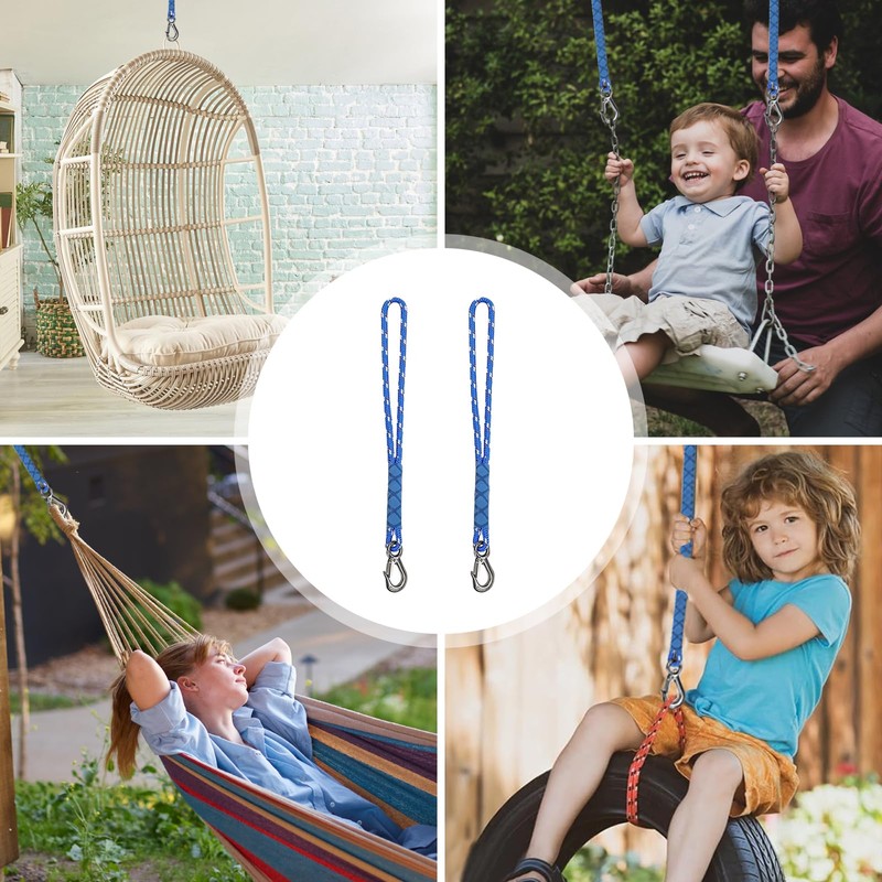 bechoanigel 150 cm Swing Attachment, Swing Attachment Tree with Hooks,