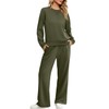 Jescakoo Womens 2 Piece Sweatsuit Outfit 2024 Fall Long Sleeve