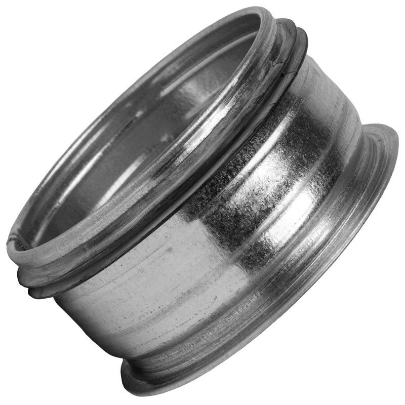 Vent Systems 4" Galvanized Steel Duct End Cap with Rubber