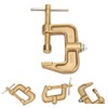 Welding Ground Clamp, 500A Brass Material Classical G Shape Ground