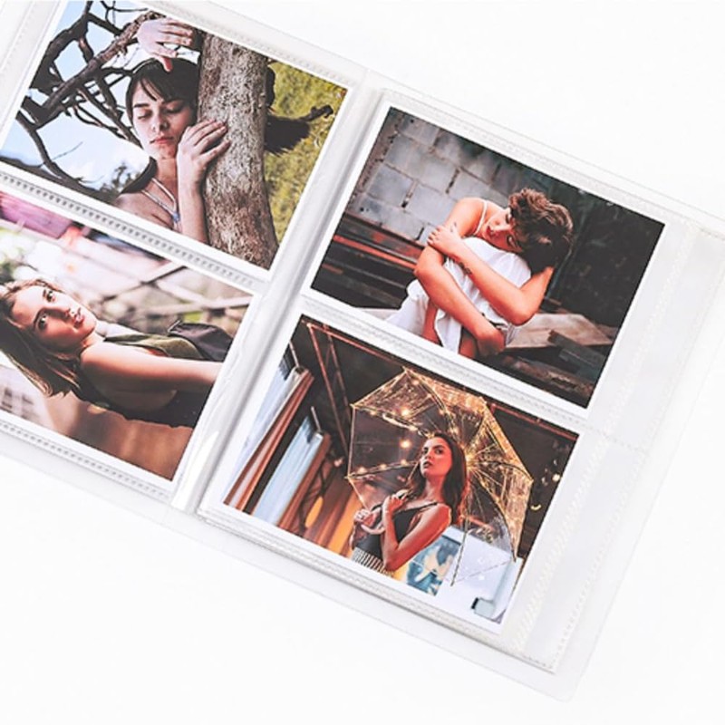 Mikankawa Album Pocket Large Holds 80 Photos Vertical Memorials