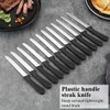 ReaNea Steak Knives Set of 12, Stainless Steel Steak Knife
