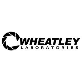 Wheatley Laboratories Portal Sticker Decal Notebook Car Laptop 8" (Black)
