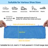 Elevonix 100Pcs Shoe Covers Disposable for Shoe Cover Dispenser,Reusable Non-Woven