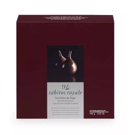 La Higuera Rabitos Royale Gourmet Dark Chocolate Stuffed Fig Bonbons 9 pieces