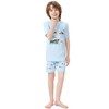 Kids Pajamas Hop Big Boys Pajamas 100% Cotton Clothing Set