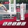 Smartbuy All Purpose 100% Clear Silicone Sealant Adhesive For Glass