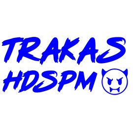 FDC Trakas HDSPM Luis R Conriquez Vinyl Decal Car Sticker calcomania Blanca 12x5.5