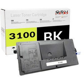 Rebuild Black Toner to Replace Kyocera TK-3100 for Models FS 2100 / FS-2100D / FS-2100DN 12,500 Pages