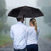 TradMall 2 Pack Travel Umbrella Windproof 46 Inches Large Canopy