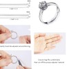 20 Pcs Ring Size Adjuster TPU Ring Resizer Invisible Ring